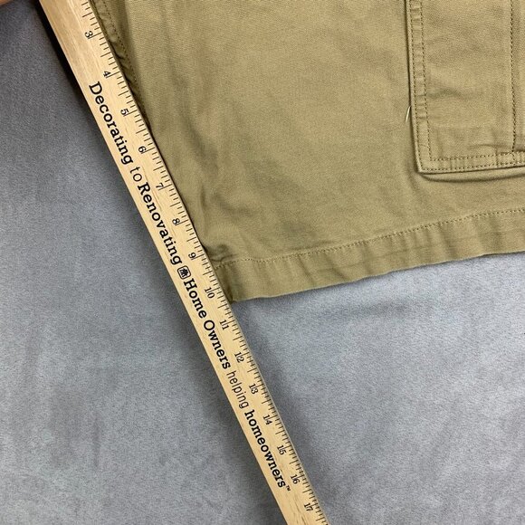 Carhartt Mens Shorts 40 Beige Rugged Flex Relaxed Fit Canvas Cargo Work Utility - Picture 4 of 8